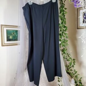 Eileen Fisher Black Wide Leg Pants
